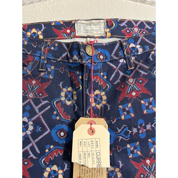 NWT Current/Elliott The Ankle Skinny Midnight Tapestry 32 - Picture 3 of 5